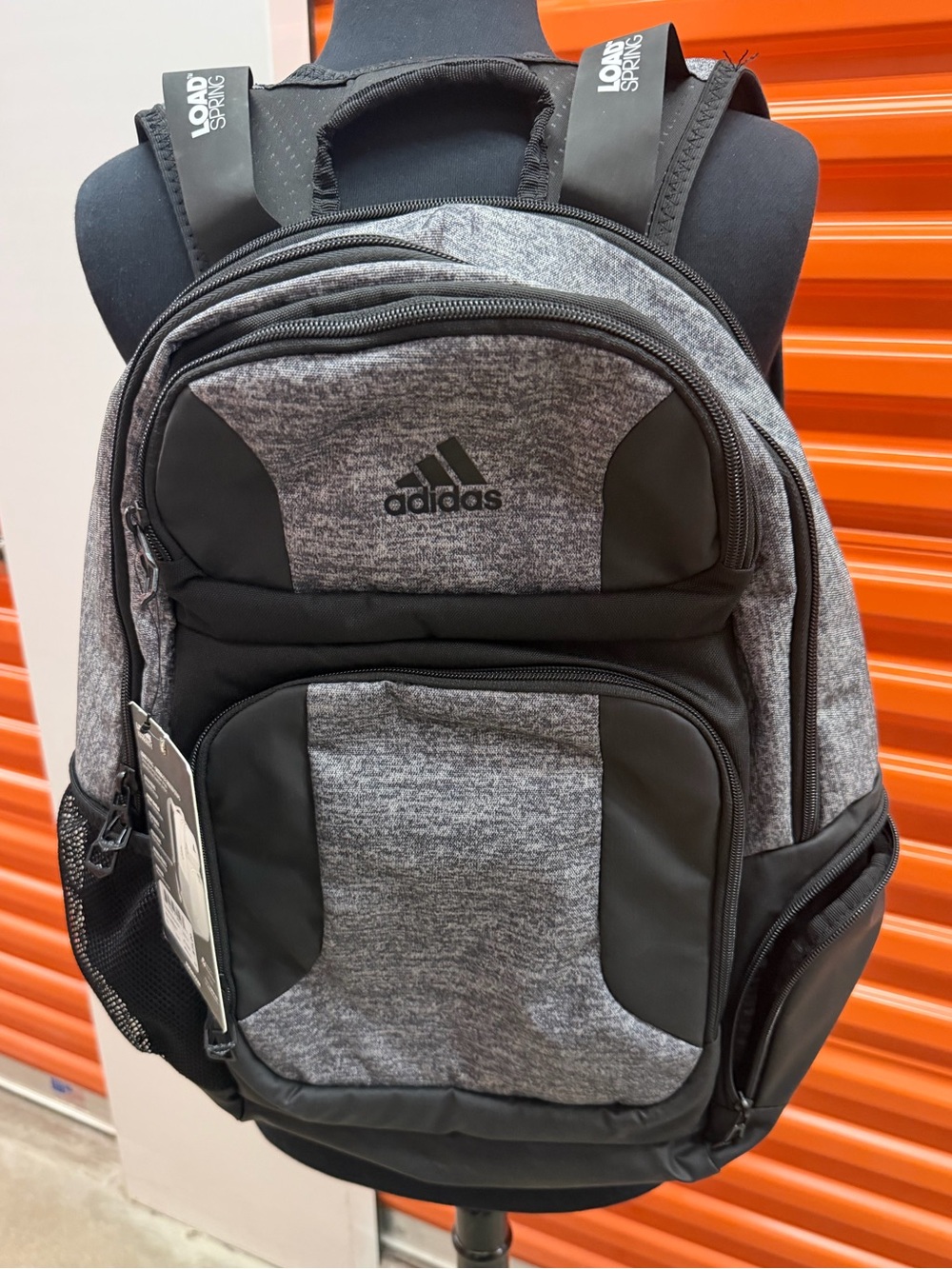 NWT Adidas Strength |||  Men's Grey and Black Backpack